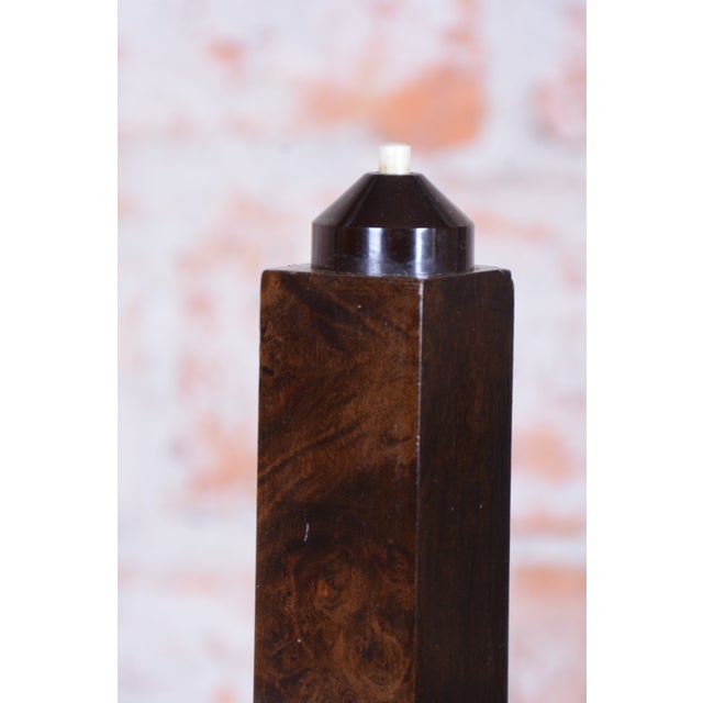 Brown Art Deco Floor Lamp by J. Halabala for Up Závody, 1920s For Sale - Image 8 of 10