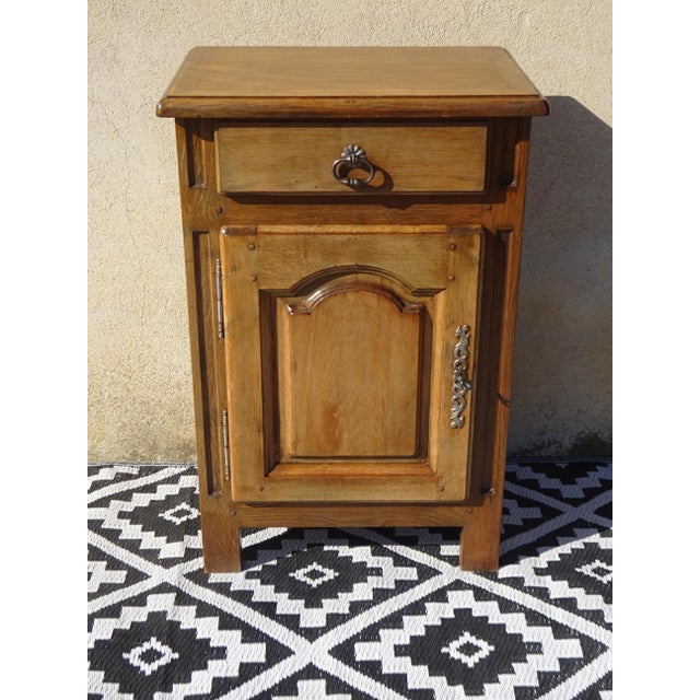Small Oak One-Door Jam Buffet, 1970s For Sale - Image 3 of 18