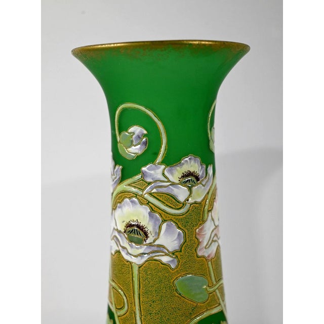 Art Nouveau Vases in Glass Paste, 1890s, Set of 2 For Sale - Image 11 of 18