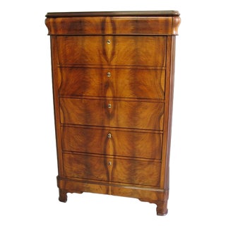 Antique Secretaire in Mahogany, 1850s For Sale