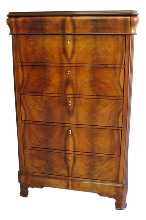 Antique Secretaire in Mahogany, 1850s