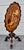 Late 19th Century Vintage Black Forest Walnut Tilt Top Table Marquetry Wood Inlay For Sale - Image 5 of 18