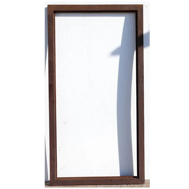 Vintage American Hammered Steel Window Frame Chairish