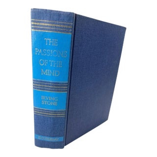 !971 Collectible the Passions of the Mind a Novel of Sigmund Freud by Irving Stone For Sale