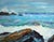 Carmel by the Sea "Near Point" 1969 Seascape T. Brown Monterey For Sale - Image 4 of 8