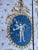 Grand Tour Large Neoclassical Pompeian Style Six Panel Folding Screen With Trompe L’Oeil Interior Scene For Sale - Image 3 of 12