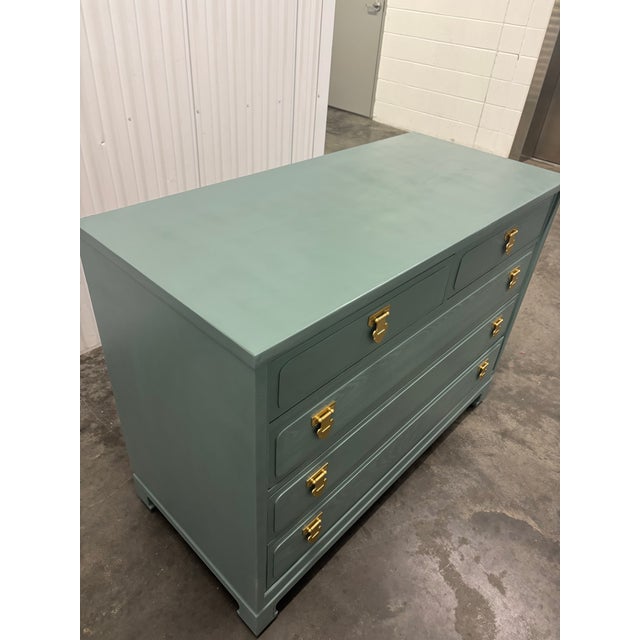Davis Cabinet Co. Chinoiserie Style Chest For Sale - Image 10 of 12