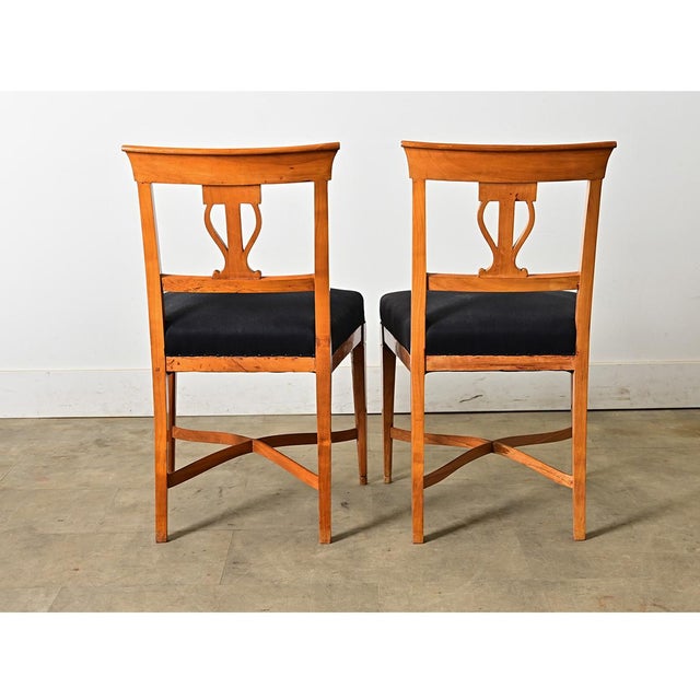German Pair of 19th Century Biedermeier Chairs For Sale In Baton Rouge - Image 6 of 9