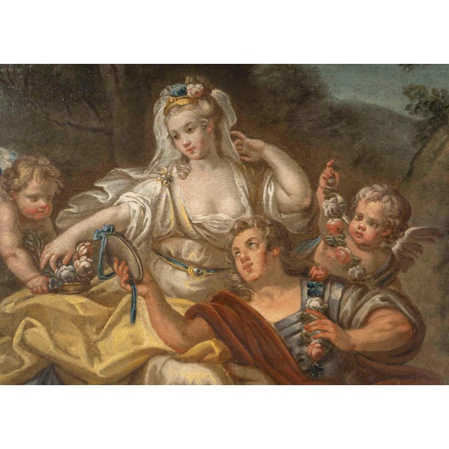French School Artist, Mythological Scene, Early 19th Century, Oil on Canvas For Sale - Image 6 of 10