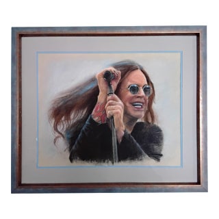 Late 20th Century Legendary Rocker, "Ozzie" by Inna Medvedeva For Sale