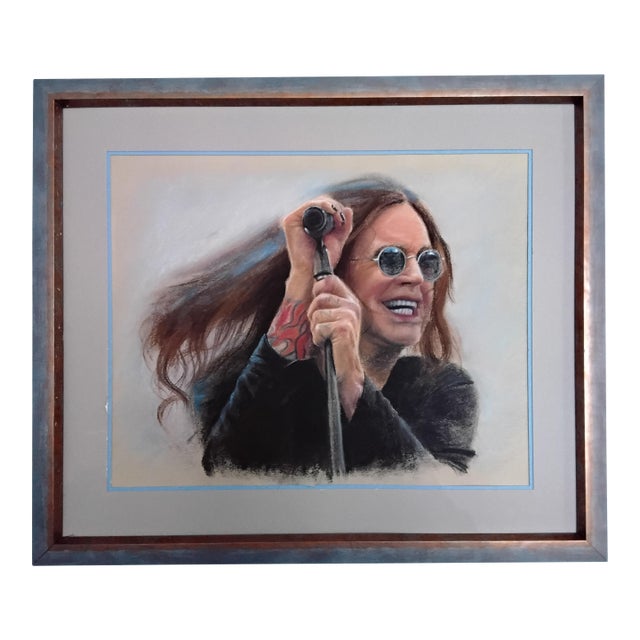 Late 20th Century Legendary Rocker, "Ozzie" by Inna Medvedeva For Sale