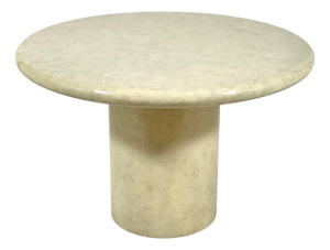 Faux Parchment Center/Dining Table