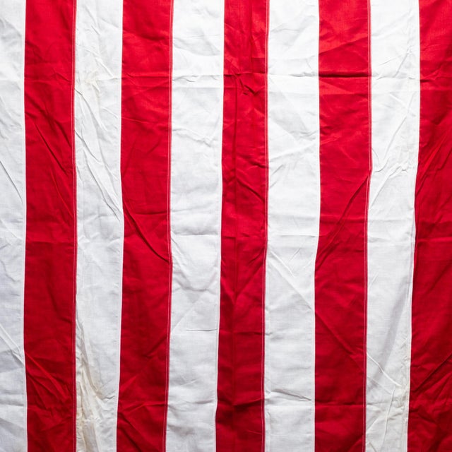 Large Valley Forge American Flag With 48 Stars c.1940-1950 For Sale - Image 4 of 6