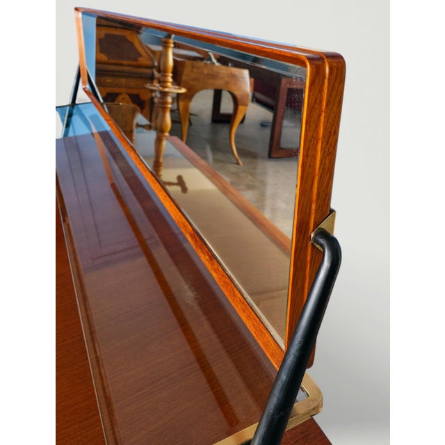Mid-Century Italian Sideboard with Mirror by Silvio Cavatorta, 1950s For Sale - Image 16 of 18