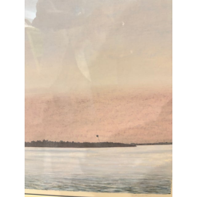 1990s 1990s Bill Sullivan Lithograph Harbor #22, Signed in Pencil - Framed For Sale - Image 5 of 9