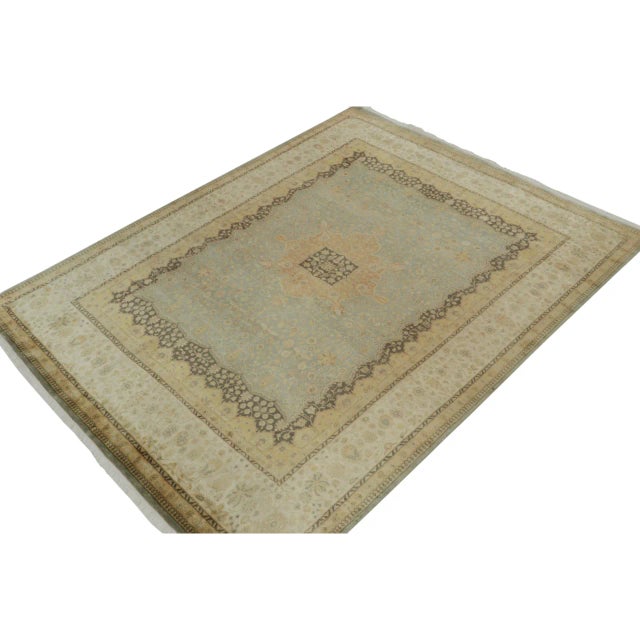 An 8x10 rug inspired from rare antique Mohtasham rug styles, from Rug & Kilim’s Modern Classics Collection. Hand knotted...