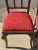 1930s Set of Art Deco Velvet Dining Chairs, 1930s For Sale - Image 5 of 8