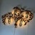 1970s Wisteria Wall Lamp in Gilded Metal by Hans Kögl, 1970s For Sale - Image 5 of 18
