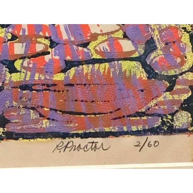 Abstract "Phoenix" Lithograph by Richard Proctor For Sale - Image 3 of 7