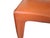 Orange Vintage Chairs in Orange Leather and Iron, 1980, Set of 4 For Sale - Image 8 of 11