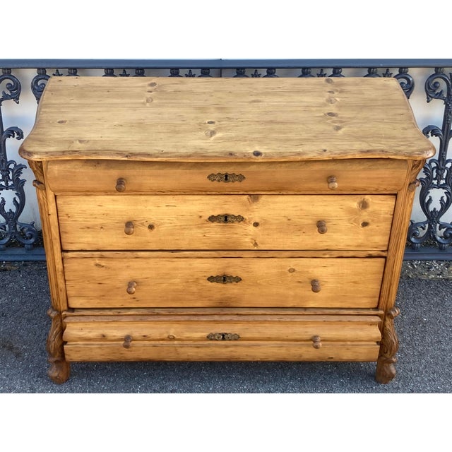 It is unusual for us to find a Louis-Philippe style chest as large as this Austrian example. Its distinctive design...