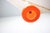 Vintage Orange Glass Pendant Lamp, Czechoslovakia, 1970 For Sale - Image 3 of 9