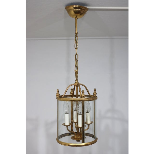 Italian Empire Hall Pendant Lamp by Gaetano Sciolari, 1960s For Sale - Image 4 of 15