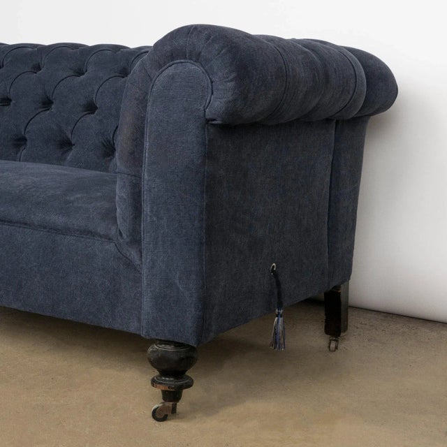 19th Century Napoleon III Tufted Sofa For Sale - Image 3 of 11