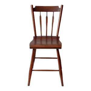 Antique Wooden Accent Chair