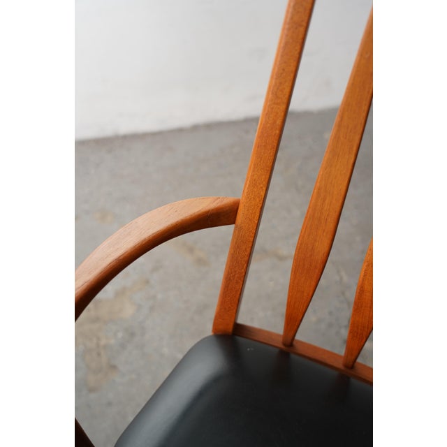1960s Mid-Century Modern Danish Set of 6 Chairs in Teak Model Eva by Niels Kofoed For Sale - Image 12 of 16