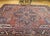 Antique Heriz Karajah Rug, Hand-Knotted Wool, Geometric Medallion Pattern, Brick-Red & Navy, 9x12 For Sale In Chicago - Image 6 of 17