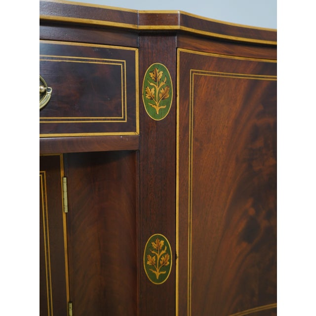 Pothast Bros. Mahogany Federal Style Sideboard For Sale - Image 13 of 18