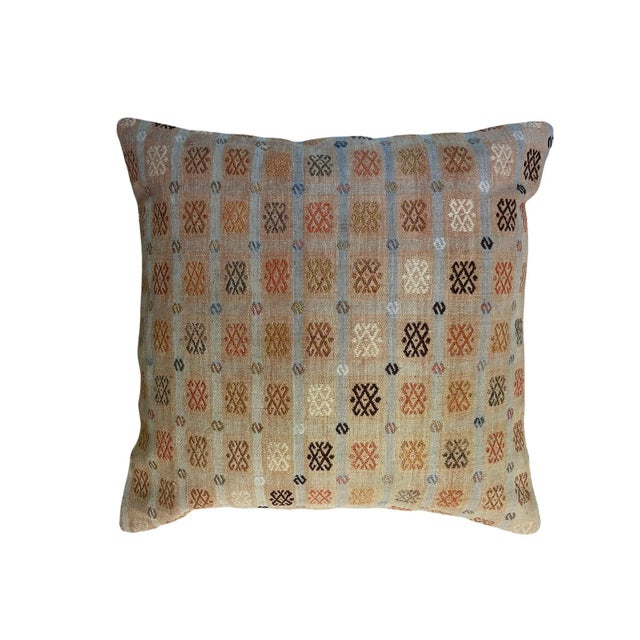 Turkish Kilim Pillow Cover For Sale - Image 11 of 11