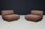 Pianura Lounge Chairs in Walnut by Mario Bellini for Cassina, Italy, 1971, Set of 2 For Sale - Image 3 of 17