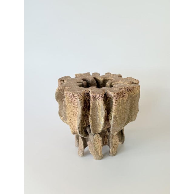 Geoma Kurinuki Sculpture by Pellizco Cerámica For Sale - Image 6 of 6