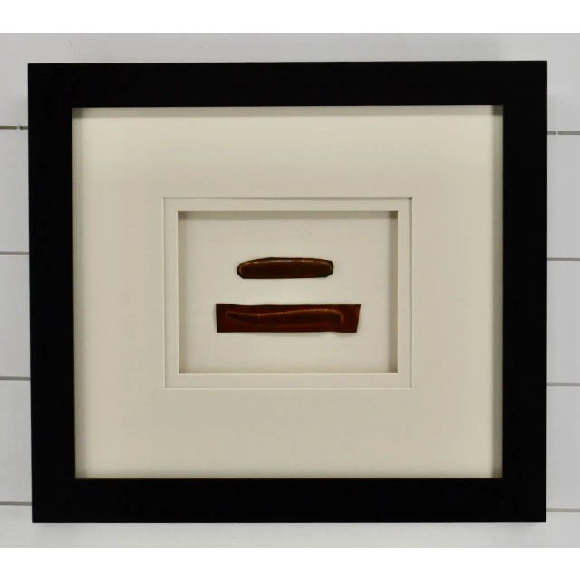 Antique Pocket Knife Handle Mold, Framed, Modern Art Chairish