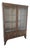 Art Deco Display Cabinet in Walnut For Sale