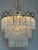 Vintage Opaline Teardrop Rod Chandelier, 1970s For Sale - Image 3 of 18
