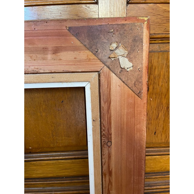 Vintage Carved Gilt Wood Frame For Sale - Image 9 of 11