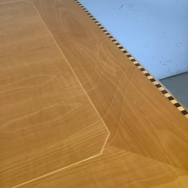 Sawaya & Moroni Italian Architectural Modern Dining Table For Sale - Image 11 of 12