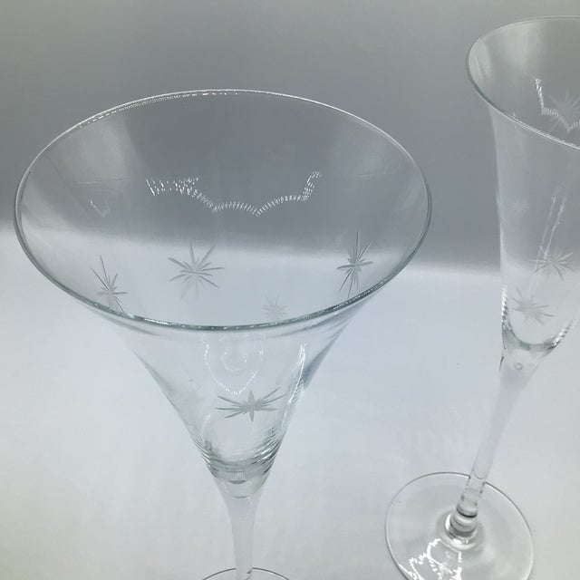 Waterford Marquis Celebration Crystal Champagne Toasting Flutes-Set of 2 For Sale - Image 10 of 12