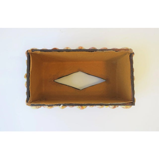 Seashell Tissue Box Cover, Circa 1960s For Sale - Image 12 of 12