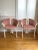 1980 PostModern Lacquer Pink Velvet Club Chairs - a Pair For Sale - Image 4 of 13