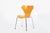Yellow Yellow Danish Modern Dining Chair Series 7 by Arne Jacobsen for Fritz Hansen For Sale - Image 8 of 14