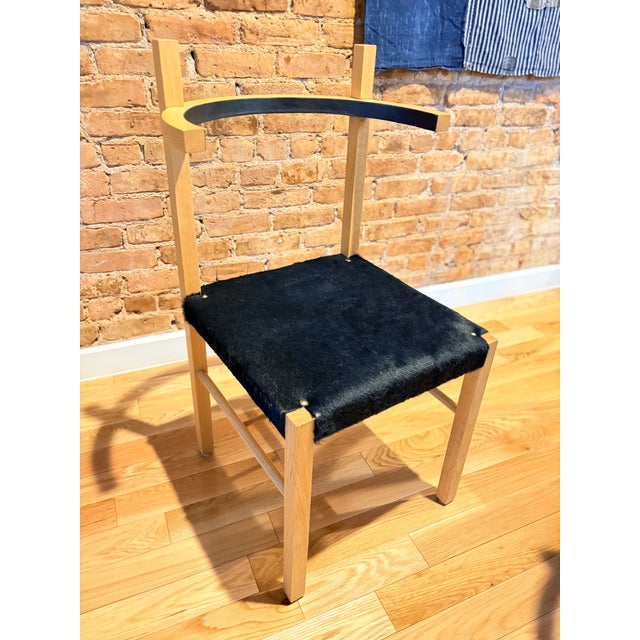 Tan Coil + Drift: 6 Soren Chairs and Dining Table For Sale - Image 8 of 17