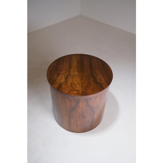 1920s Modern Walnut Veneer and Ebonised Wood Side Table, 1920s For Sale - Image 5 of 18