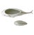 Antique Coiffe Fish Box in White Porcelain with Silver French Terrine from Limoges, 1890s For Sale - Image 4 of 8