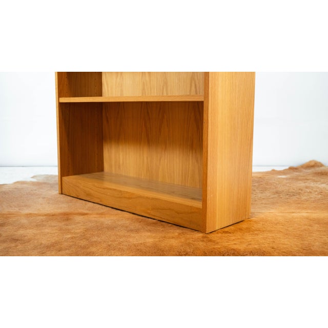 1980s Charles Webb White Oak Bookcase For Sale - Image 11 of 15