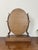 Vanity Dressing Table Top Swing Mirror in Wood with Storage For Sale - Image 6 of 13