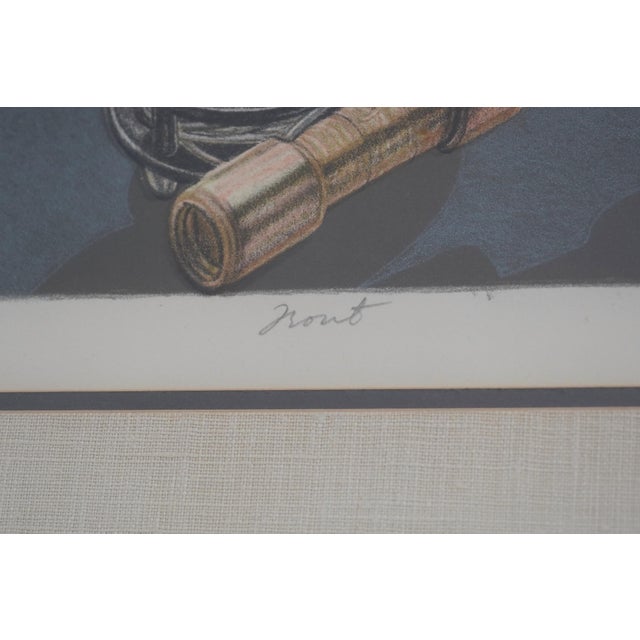Jack Beal Framed Still Life of Fish & Rod Lithograph Signed & Numbered For Sale - Image 11 of 12